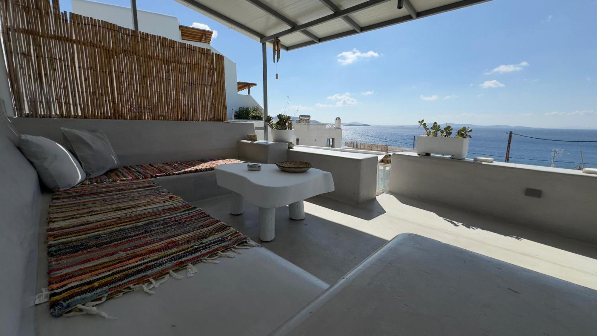 Mykonos Tourlos Nests - Sea View Escape Daire Dış mekan fotoğraf