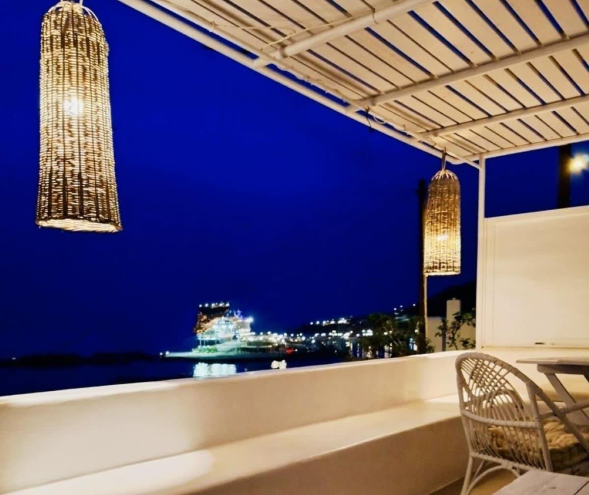 Mykonos Tourlos Nests - Sea View Escape Daire Dış mekan fotoğraf