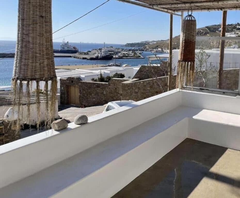 Mykonos Tourlos Nests - Sea View Escape Daire Dış mekan fotoğraf