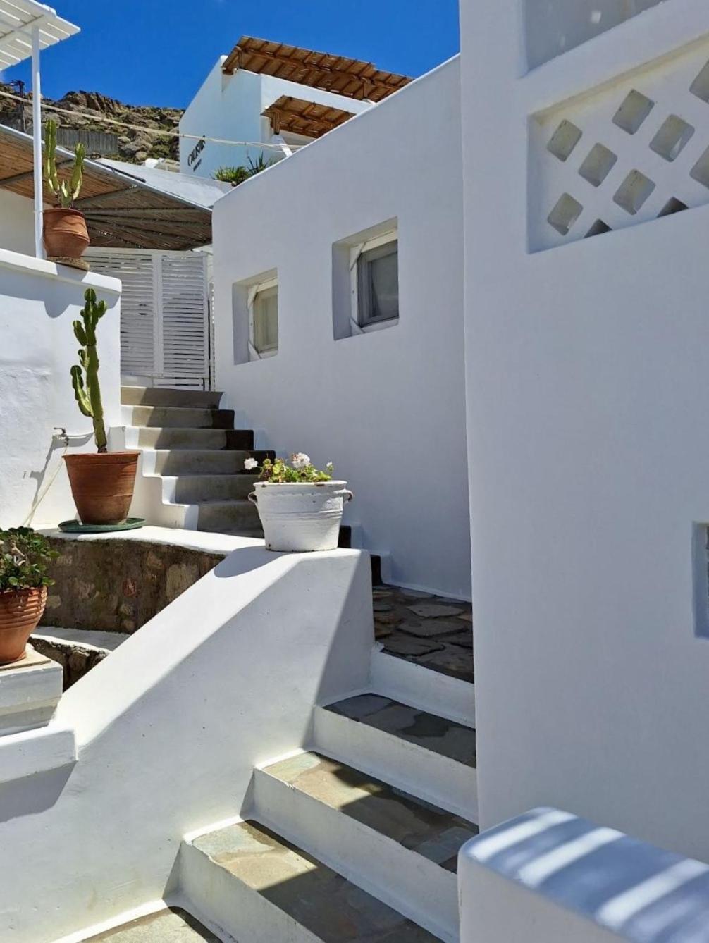 Mykonos Tourlos Nests - Sea View Escape Daire Dış mekan fotoğraf