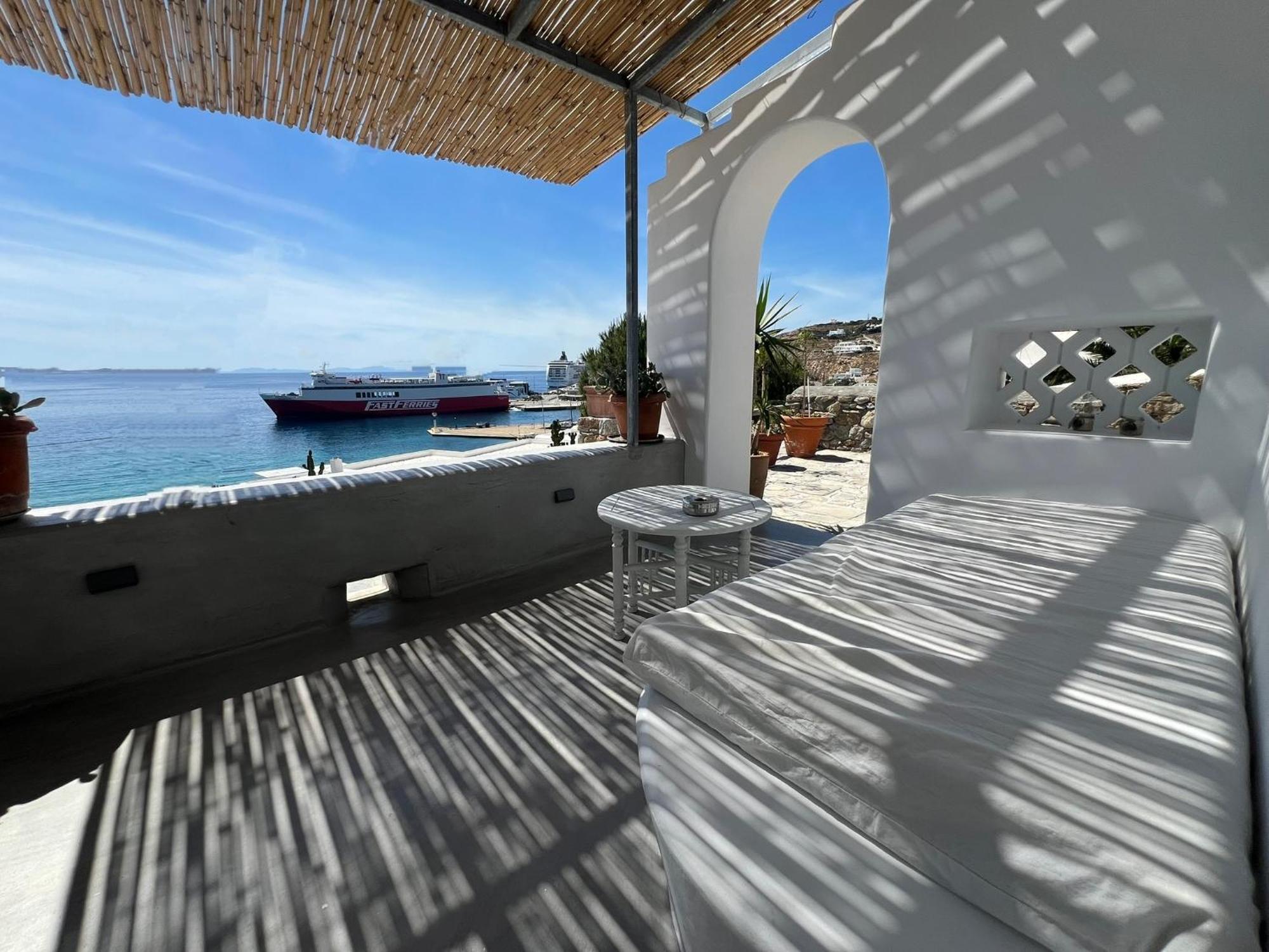 Mykonos Tourlos Nests - Sea View Escape Daire Dış mekan fotoğraf