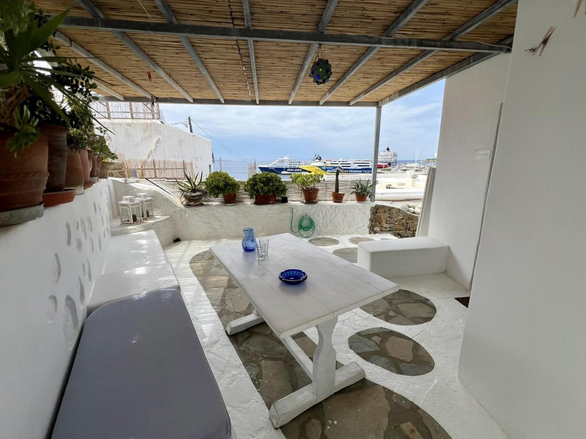 Mykonos Tourlos Nests - Sea View Escape Daire Dış mekan fotoğraf