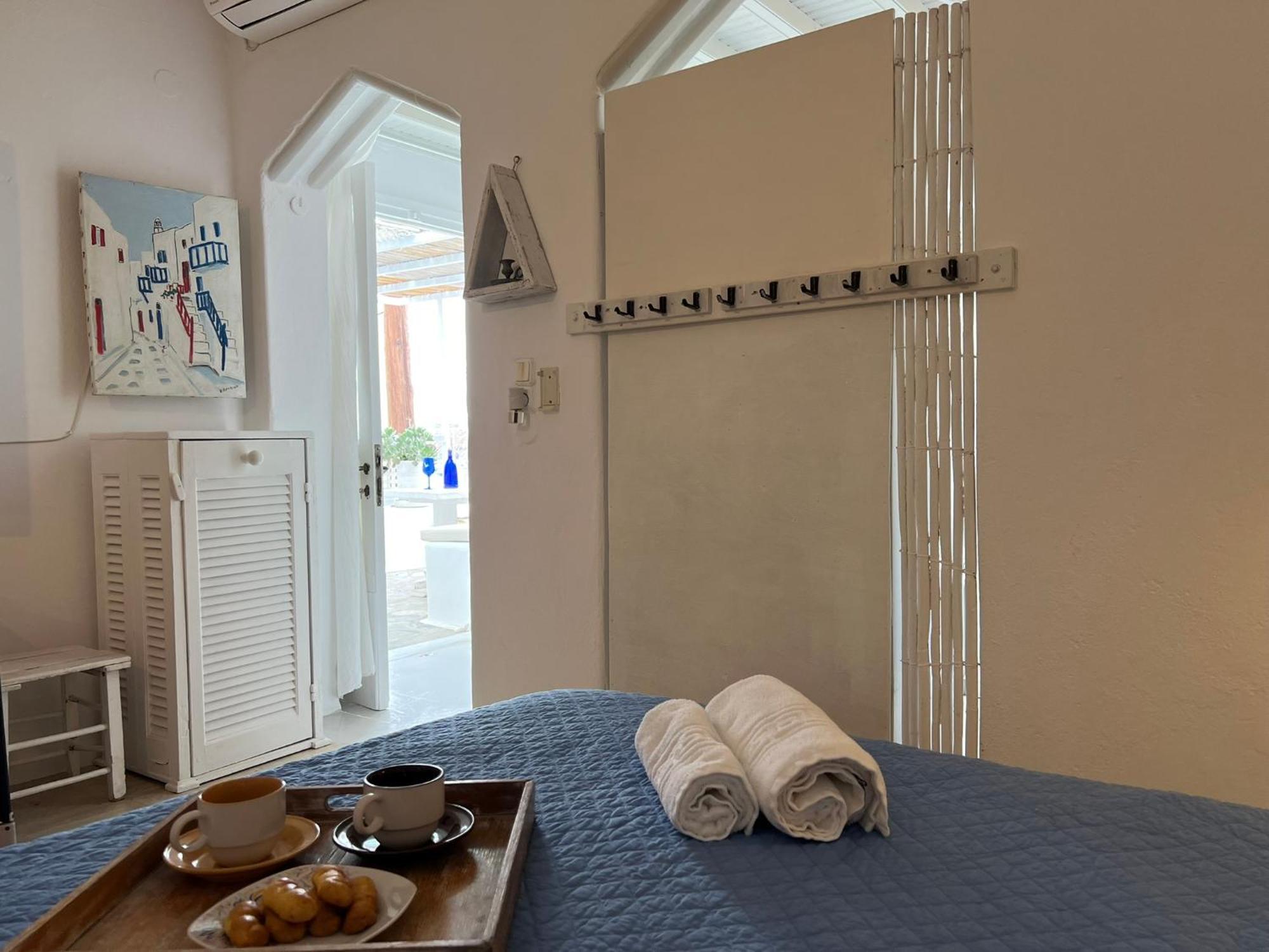 Mykonos Tourlos Nests - Sea View Escape Daire Dış mekan fotoğraf