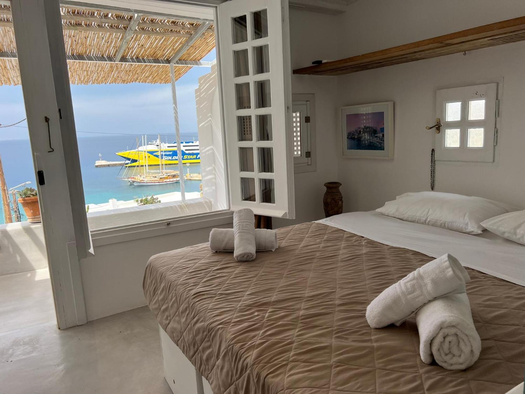 Mykonos Tourlos Nests - Sea View Escape Daire Dış mekan fotoğraf