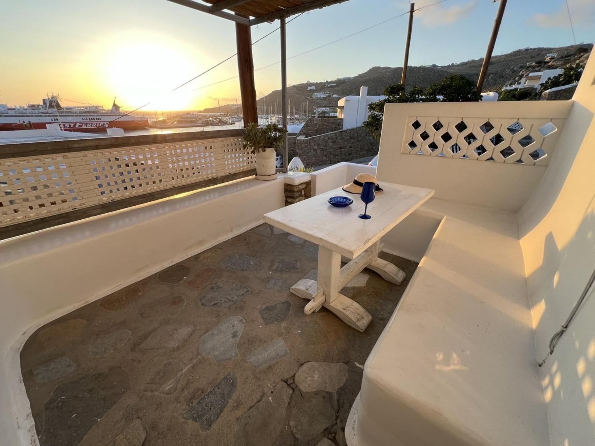 Mykonos Tourlos Nests - Sea View Escape Daire Dış mekan fotoğraf