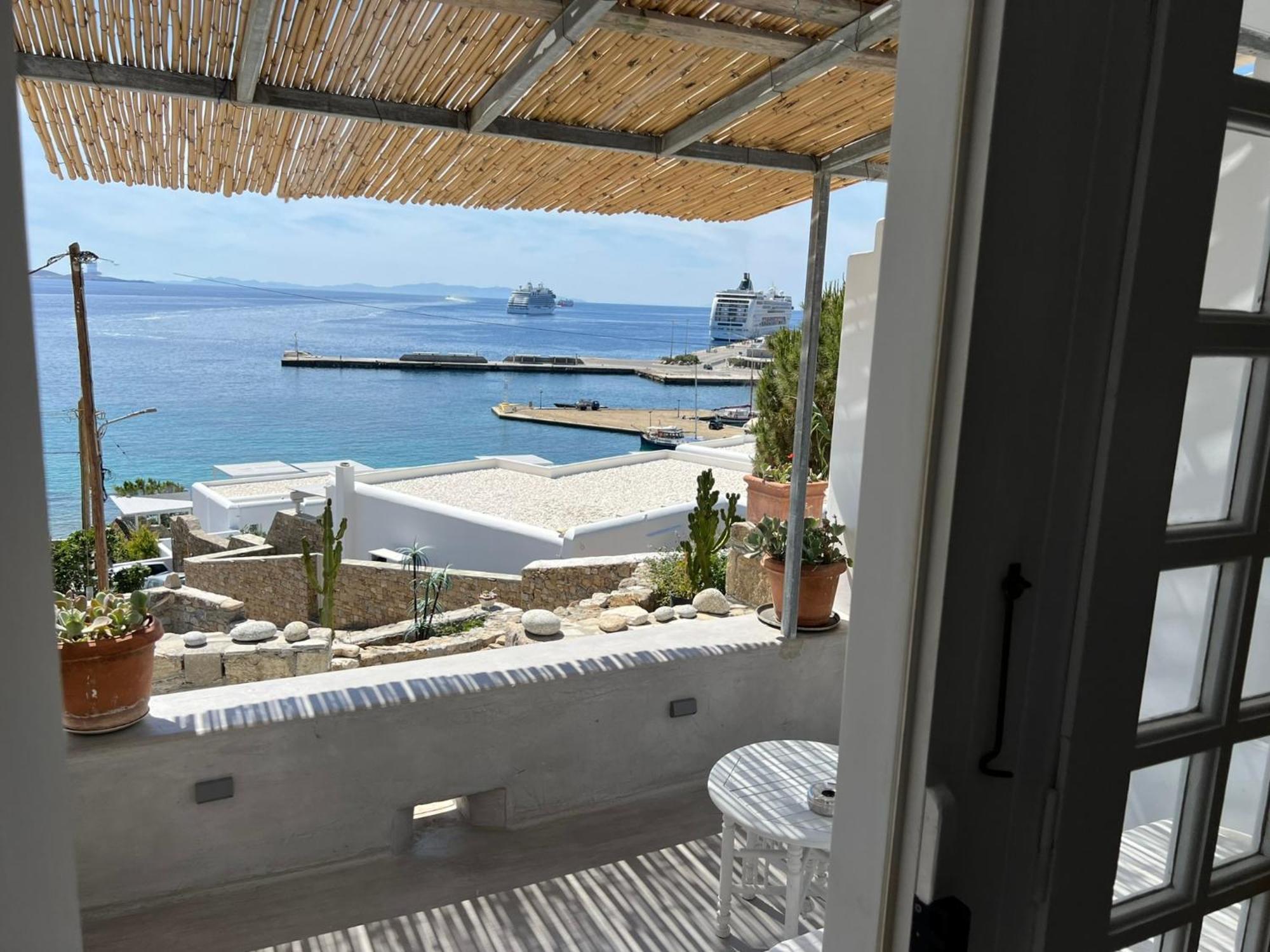 Mykonos Tourlos Nests - Sea View Escape Daire Dış mekan fotoğraf