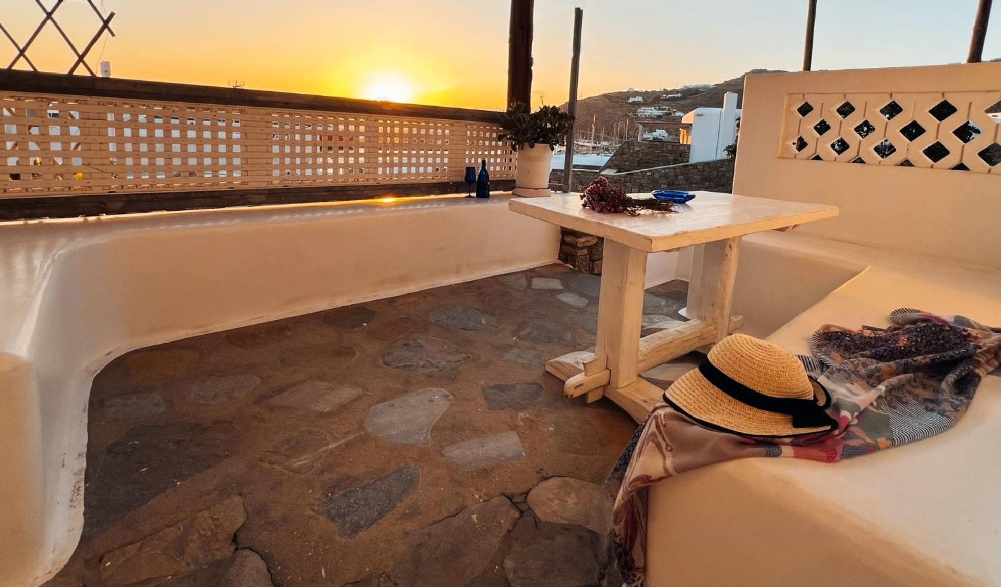 Mykonos Tourlos Nests - Sea View Escape Daire Dış mekan fotoğraf