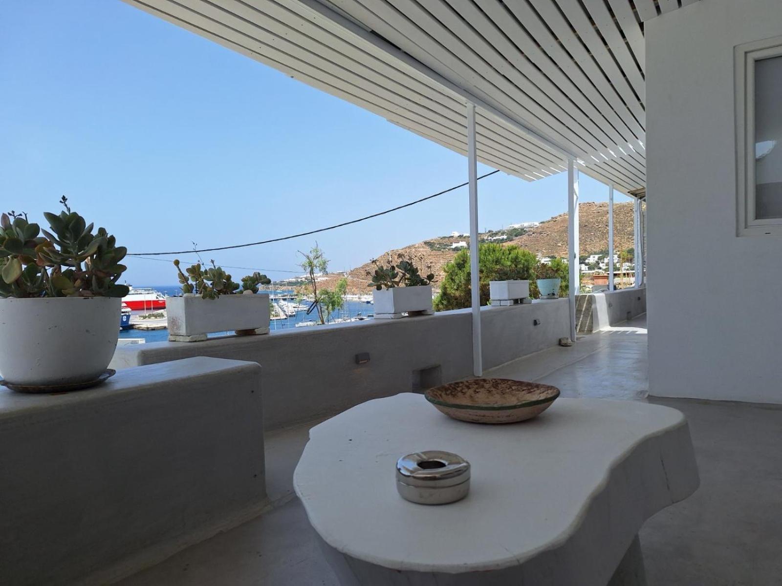 Mykonos Tourlos Nests - Sea View Escape Daire Dış mekan fotoğraf