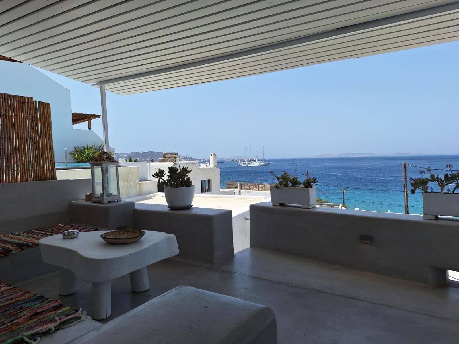 Mykonos Tourlos Nests - Sea View Escape Daire Dış mekan fotoğraf